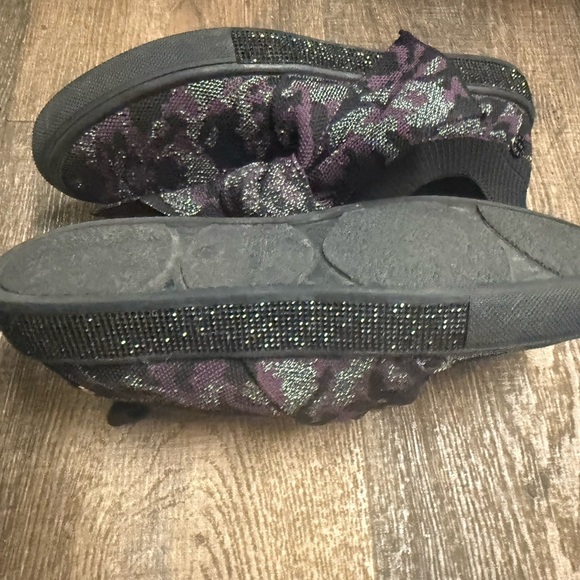 bernie mev. Size 9.5 (40) “Sparkle Serenity” Women's Purple and Black Shoes MINT - Picture 10 of 16